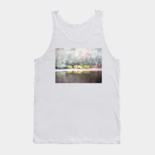 Grass reflected in a lake 1 Tank Top